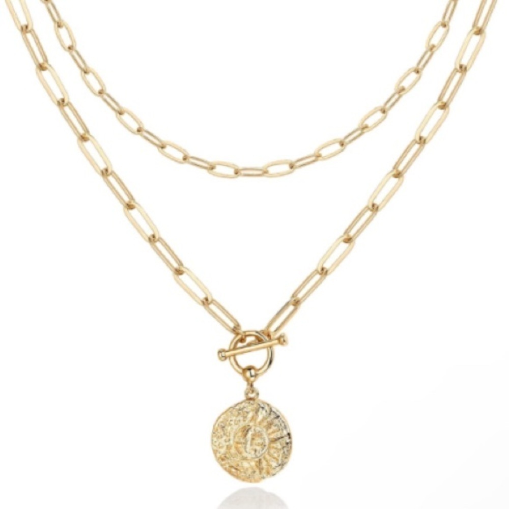 Women’s necklaces Gold 14K Gold Plated Pendant Necklace for Women Girls Jewelry